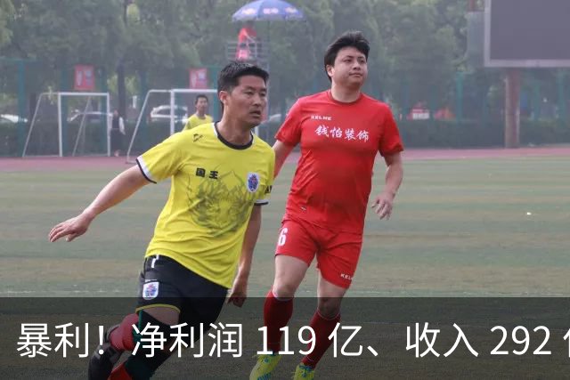 暴利！净利润 119 亿、收入 292 亿